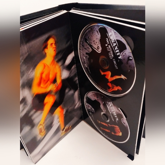 INSANITY Ultimate Cardio Workout 13 DVD Discs Sets With Nutrition Recipe Book. - Picture 8 of 13